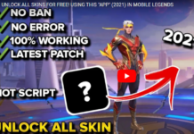 UNLOCK ALL SKINS FOR FREE! USING THIS “APP” (2021) IN MOBILE LEGENDS